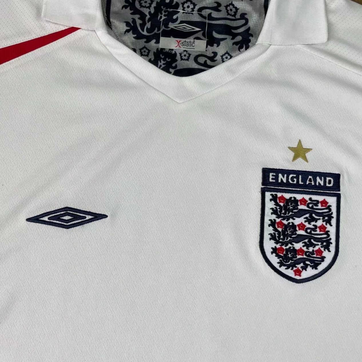 Retro  England 2006  Home White 4