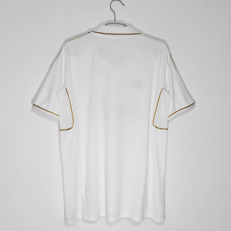 Retro  Real M&alpha;drid 11/12 Home White 3