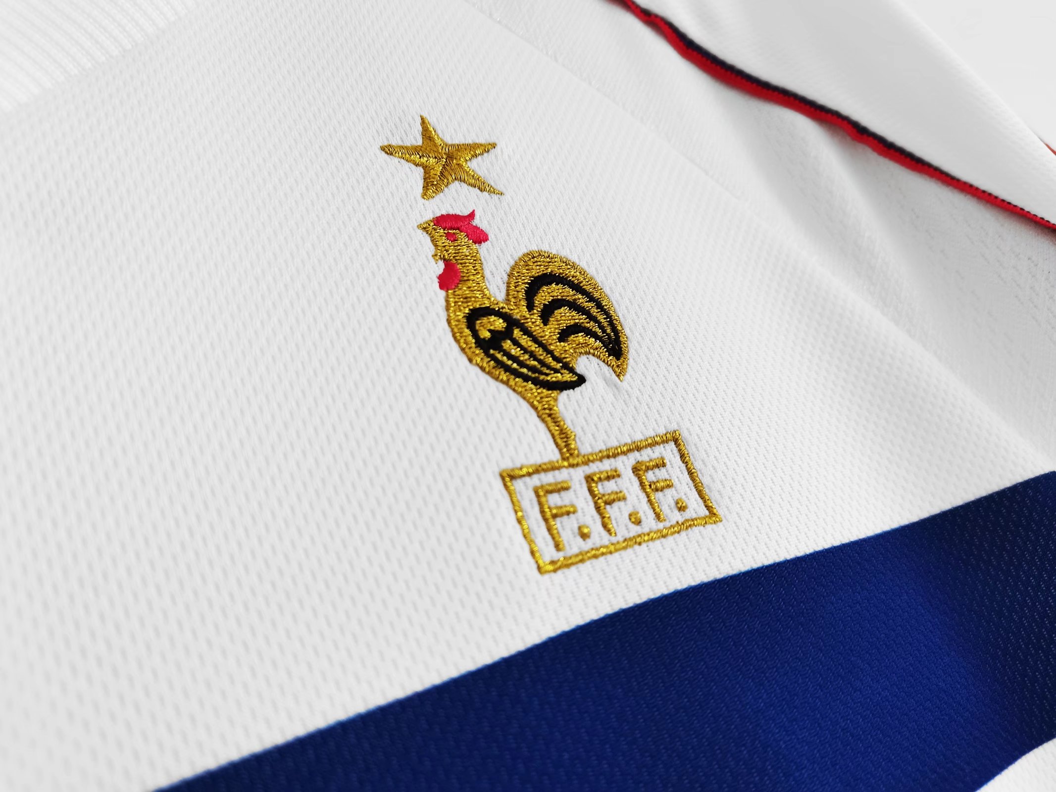 Retro  France 1998 Away Final White 4