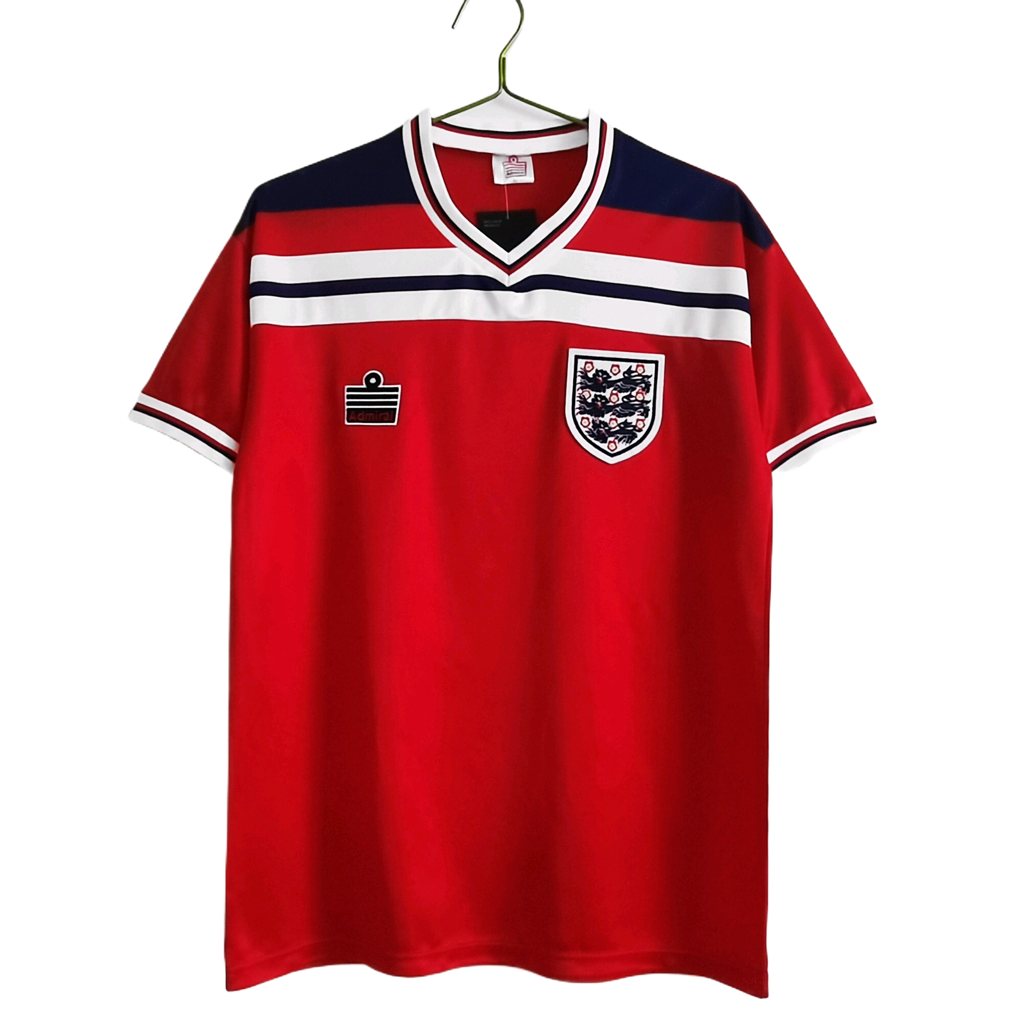 Retro England 1982 Away Red