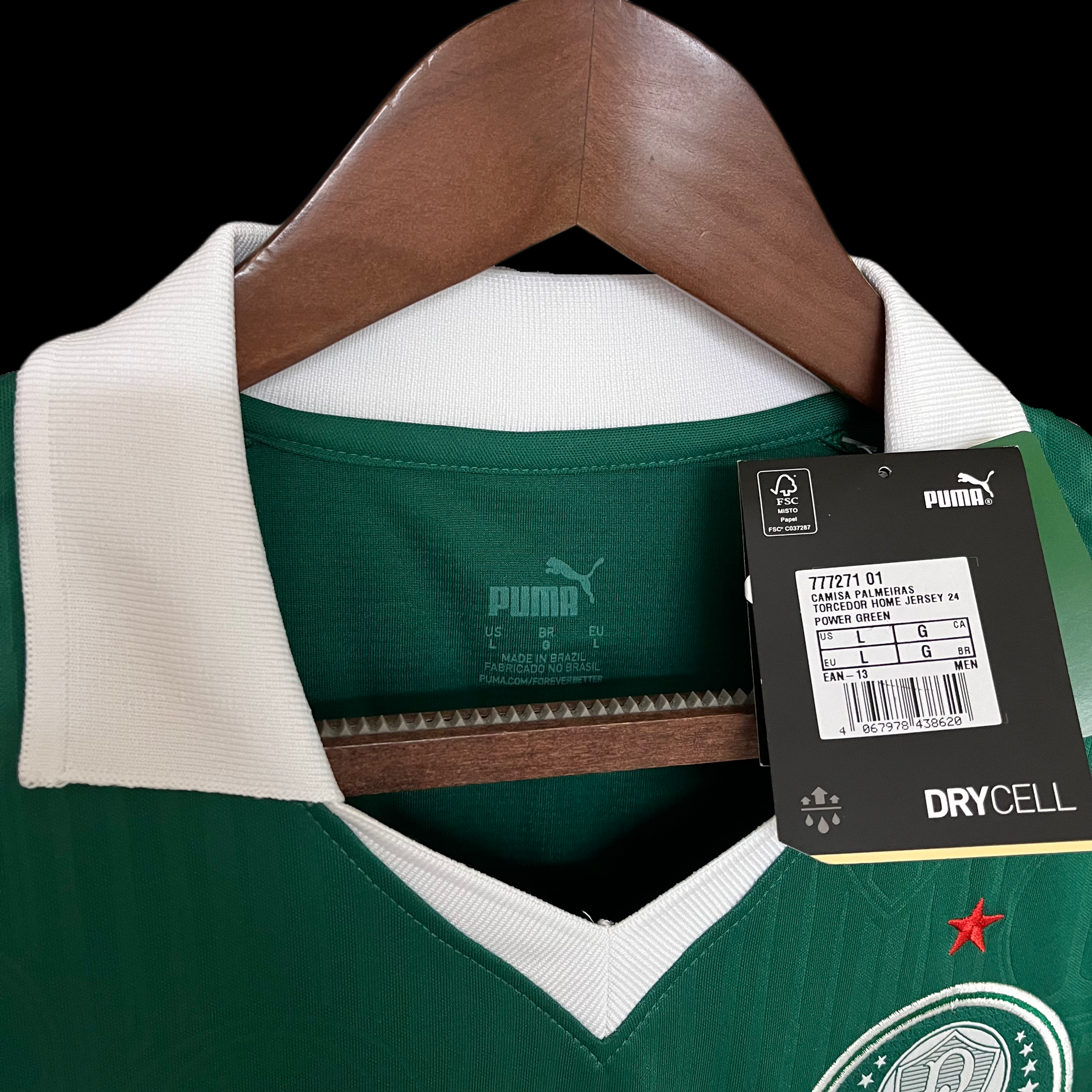 Palmeiras Home 24/25 Verde - Torcedor Masculina