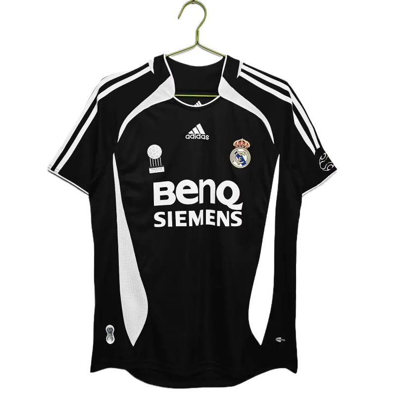 Retro Real Madrid 06/07 Away Black