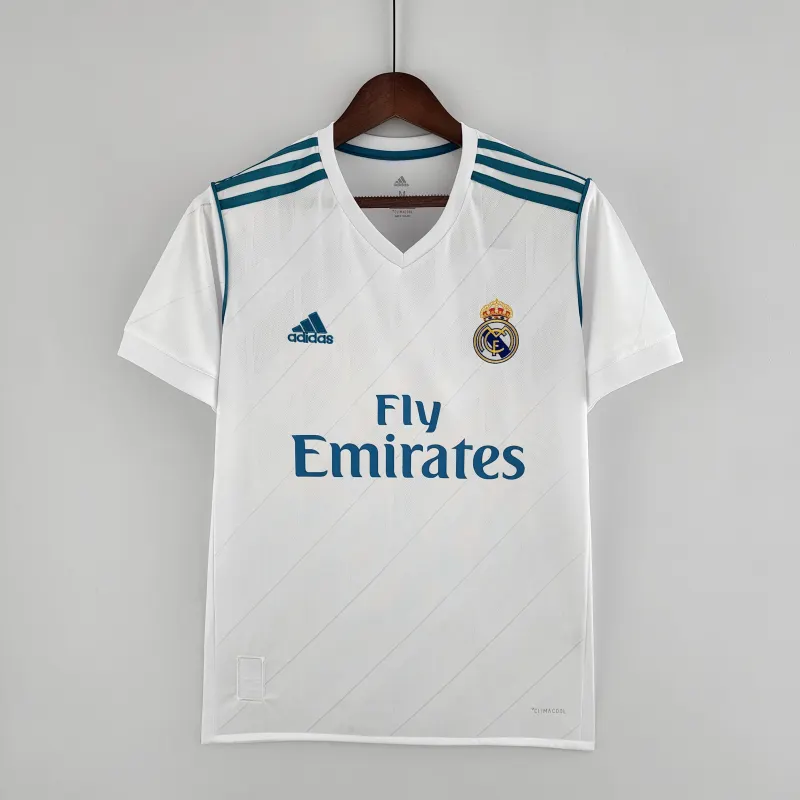 Retro Real Madrid 17/18 Home White