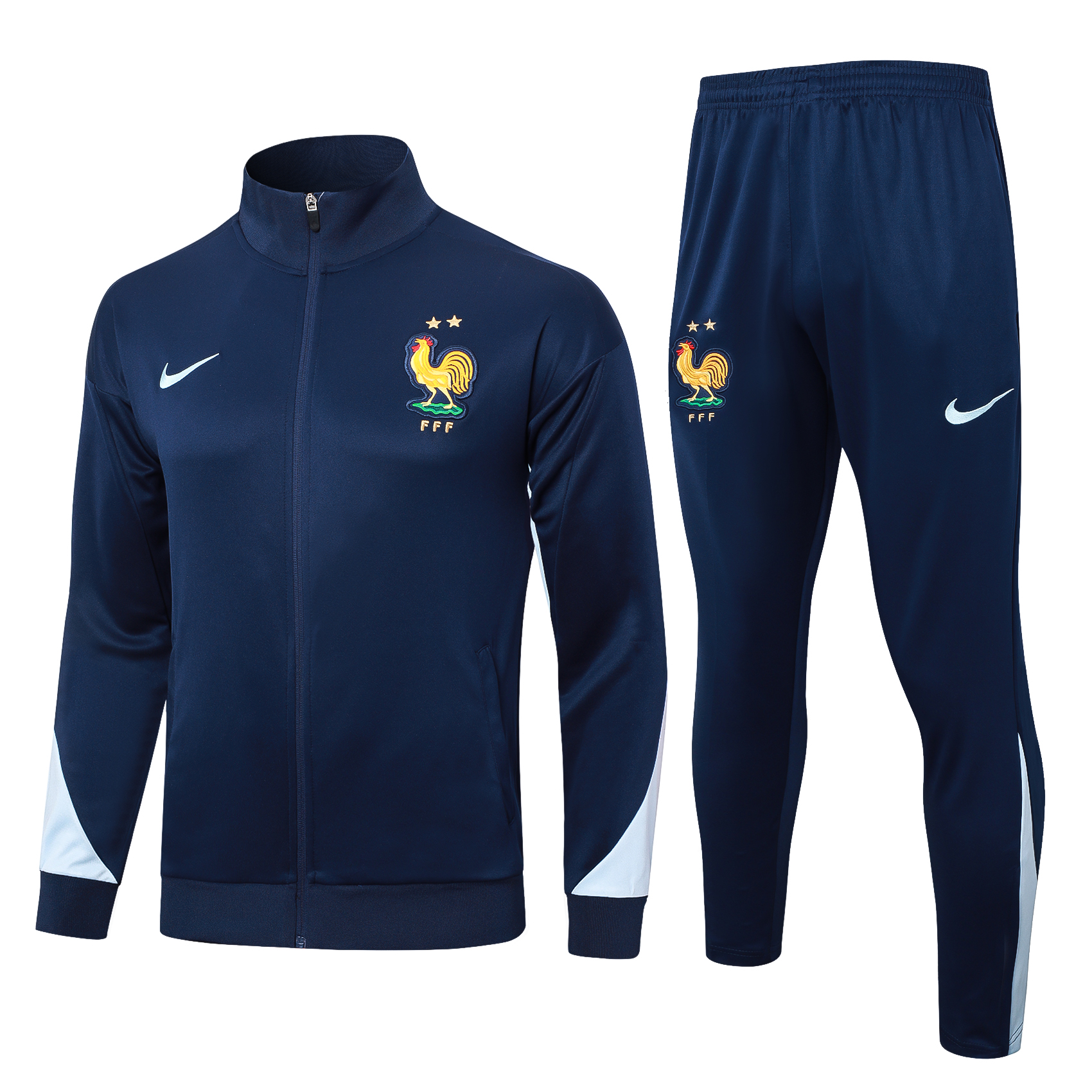 France 2425 France sapphire Training Suit with full zipper