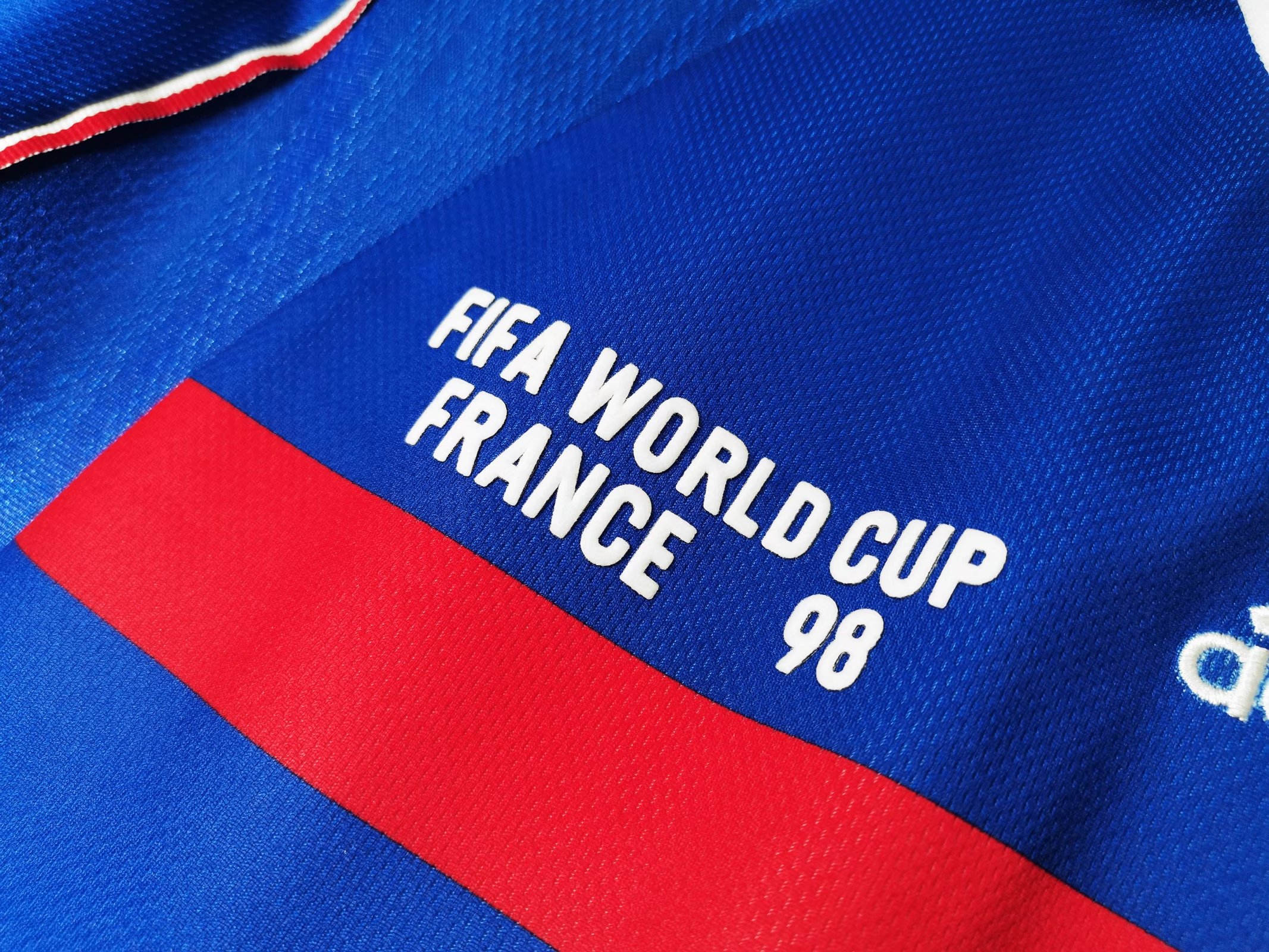 Retro  France 1998 Final Game Home-Masculina