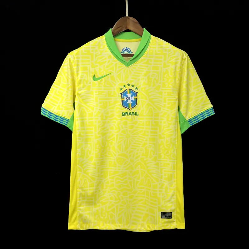 Brazil 24/25 Home Yellow