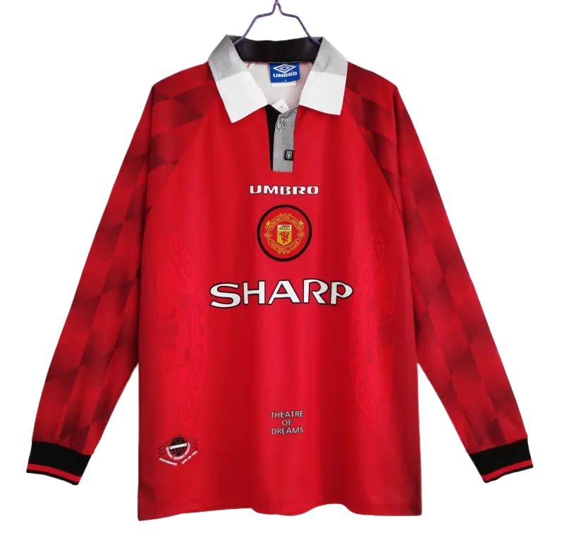 Retro Manchester United 96/97 Home Long Sleeves