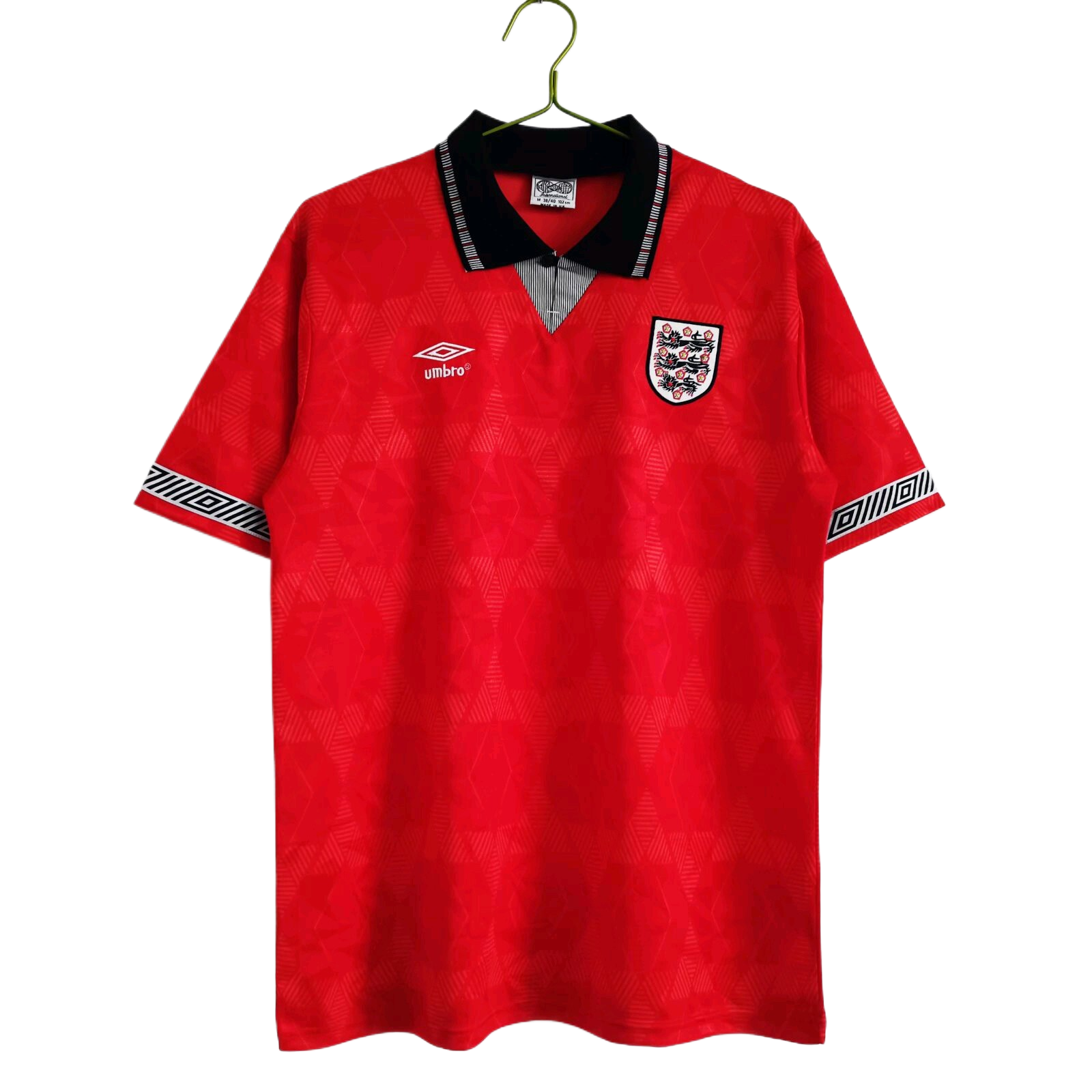 Retro 1990 England 1990 Away Red