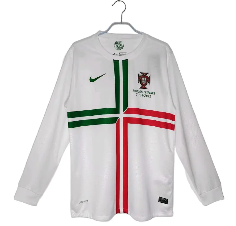 Retro Portugal 2012/13 Away Long Sleeves White