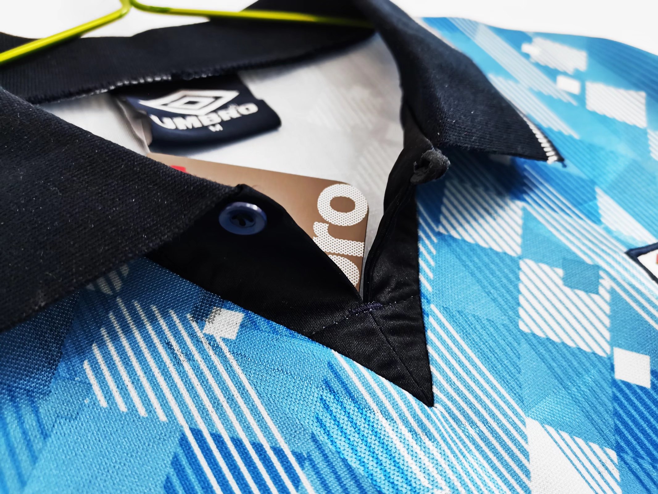 Retro 1990 England Third Blue 4