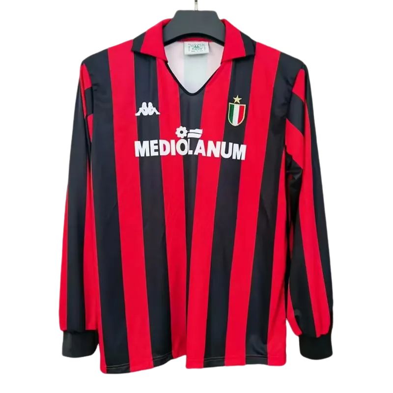 Retro AC Milan Home Long Sleeve