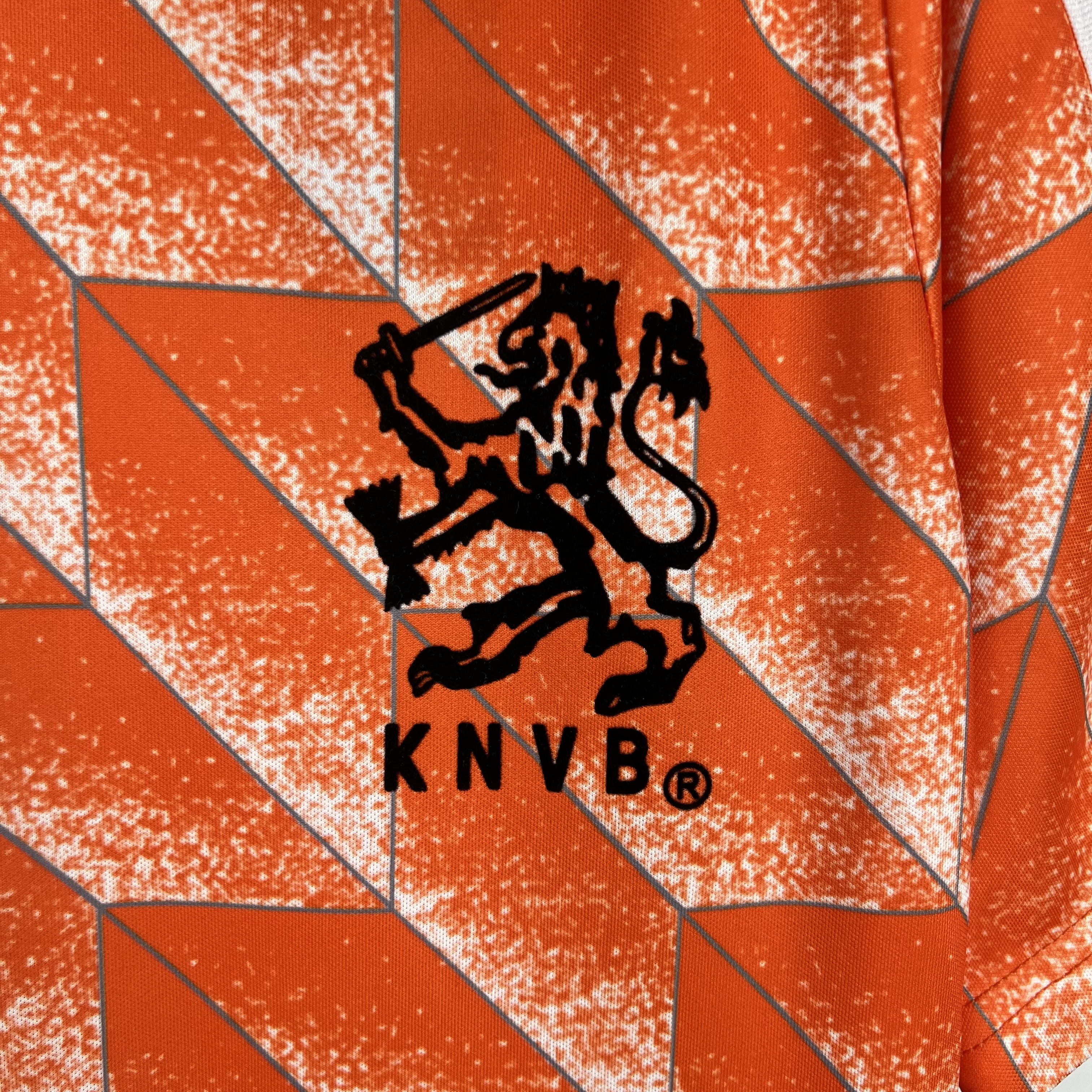 Retro  Netherlands 1988 Home Orange 4
