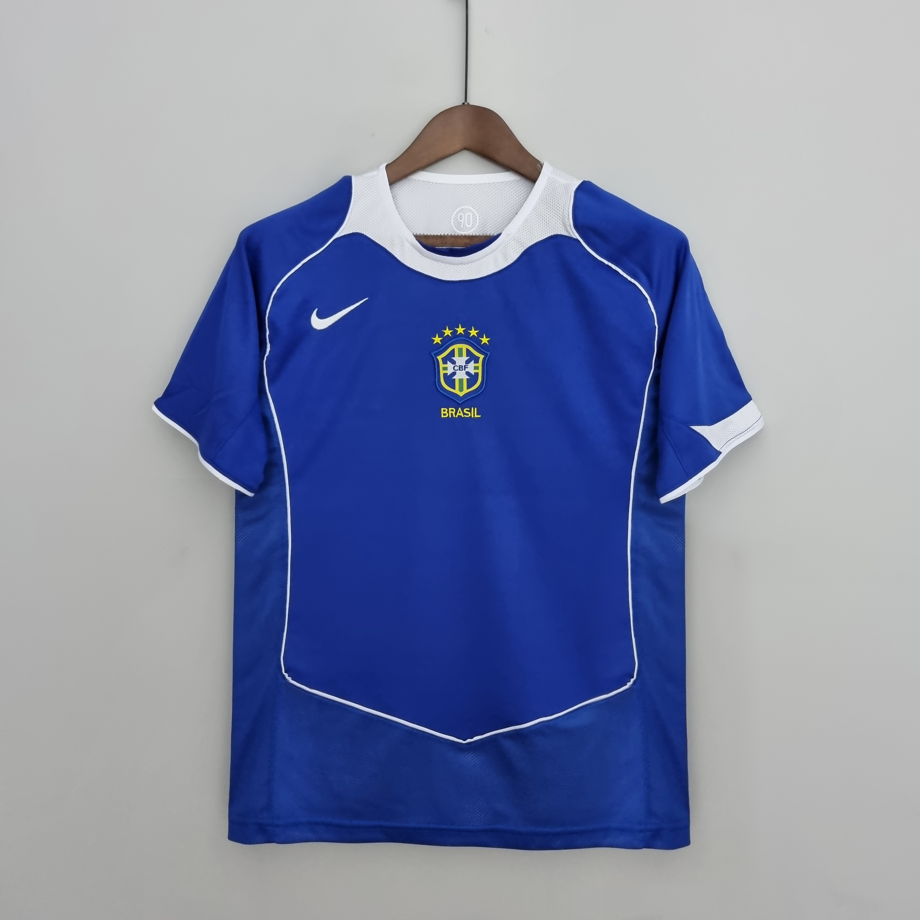 Retro 2004 Brazil Away S-XXL