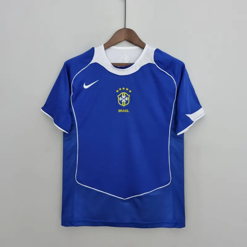 Retro 2004 Brazil Away S-XXL