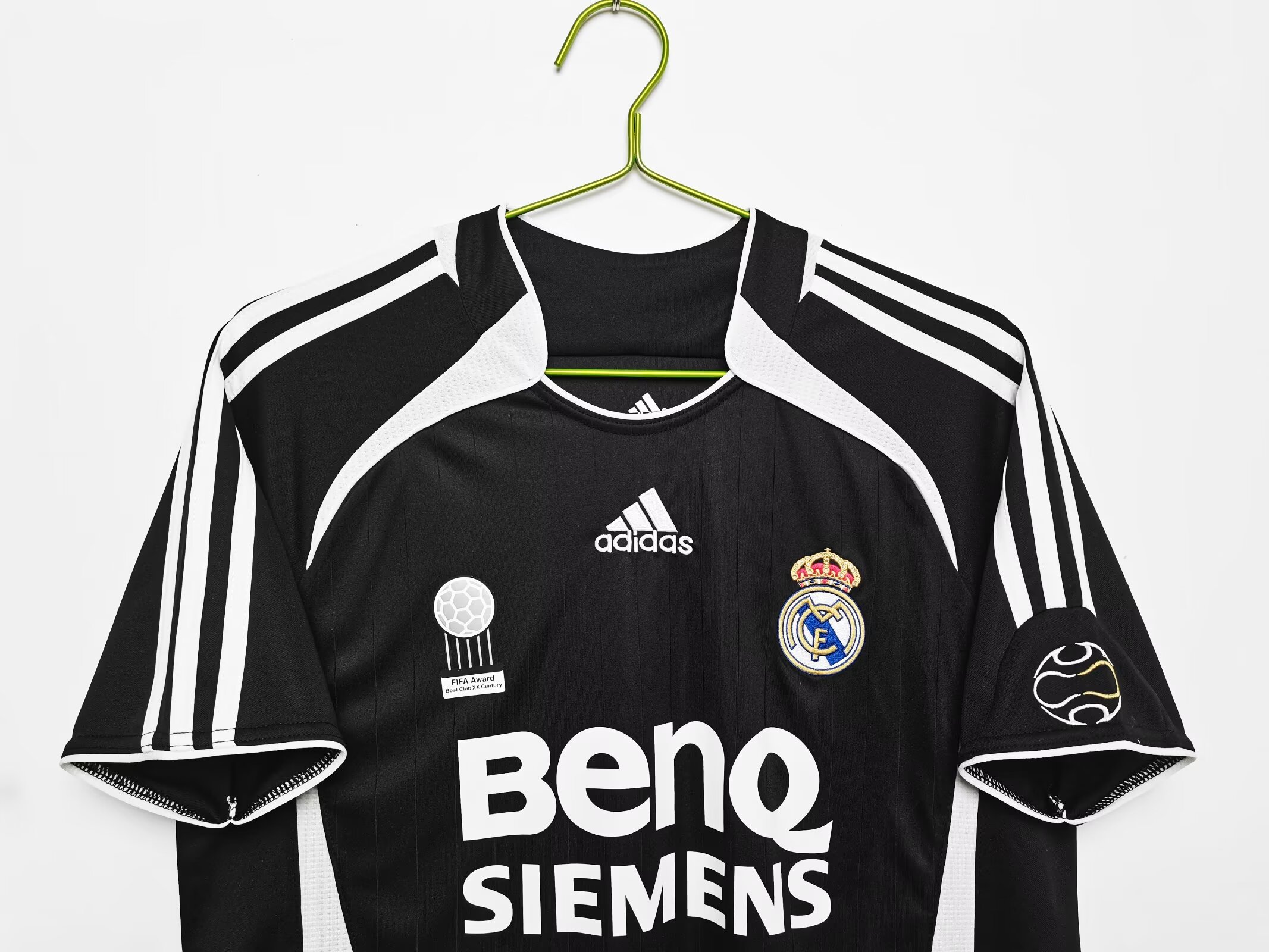 Retro  Real Madrid 06/07 Away Black
