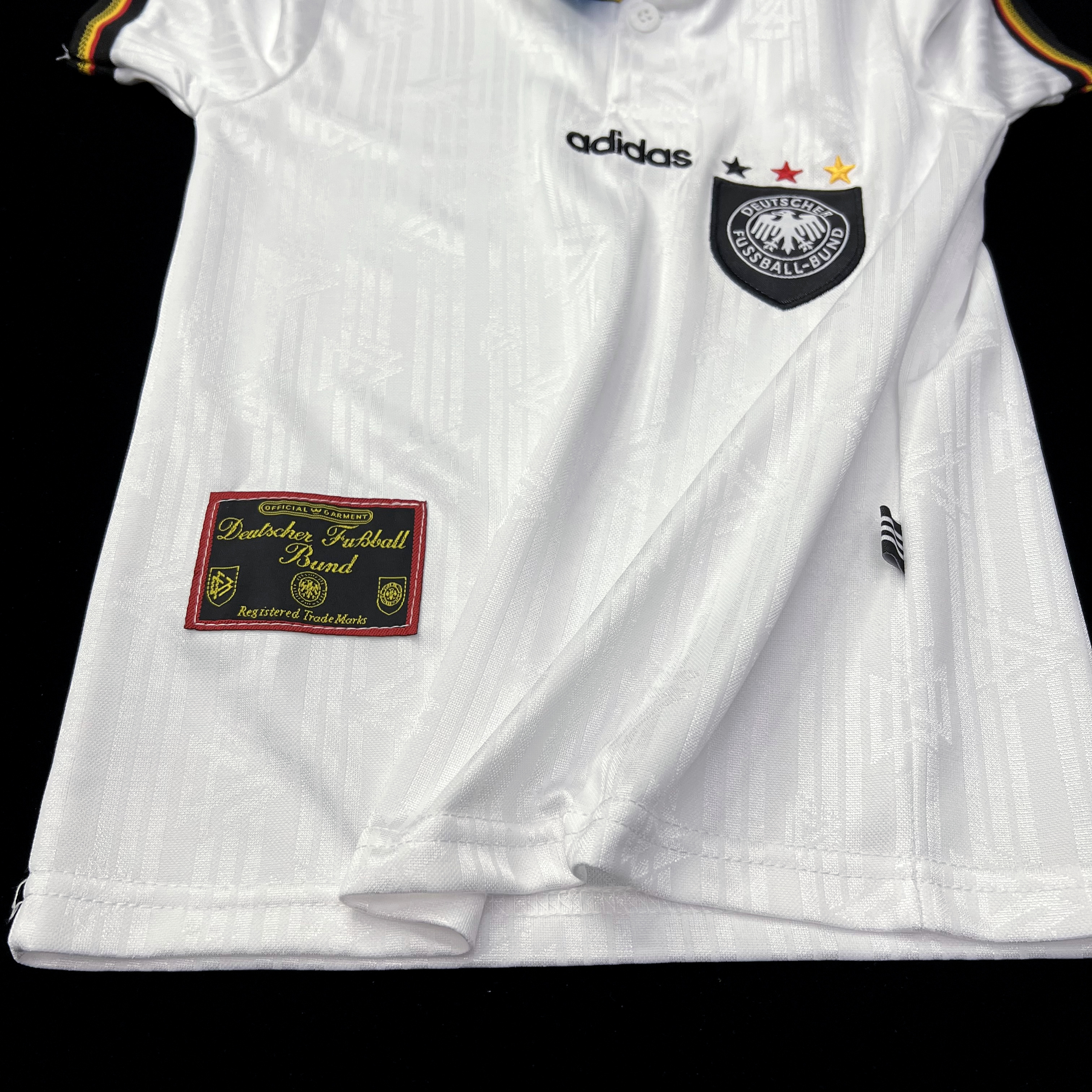 Kids Retro 1996 Germany Home White 4