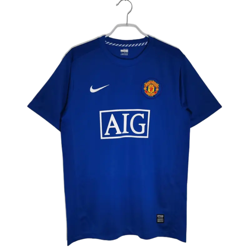 Retro Manchester United 2008/09 Third Blue