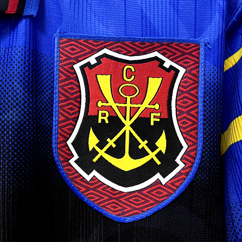 Retro  1995 Flamengo Third Blue 4