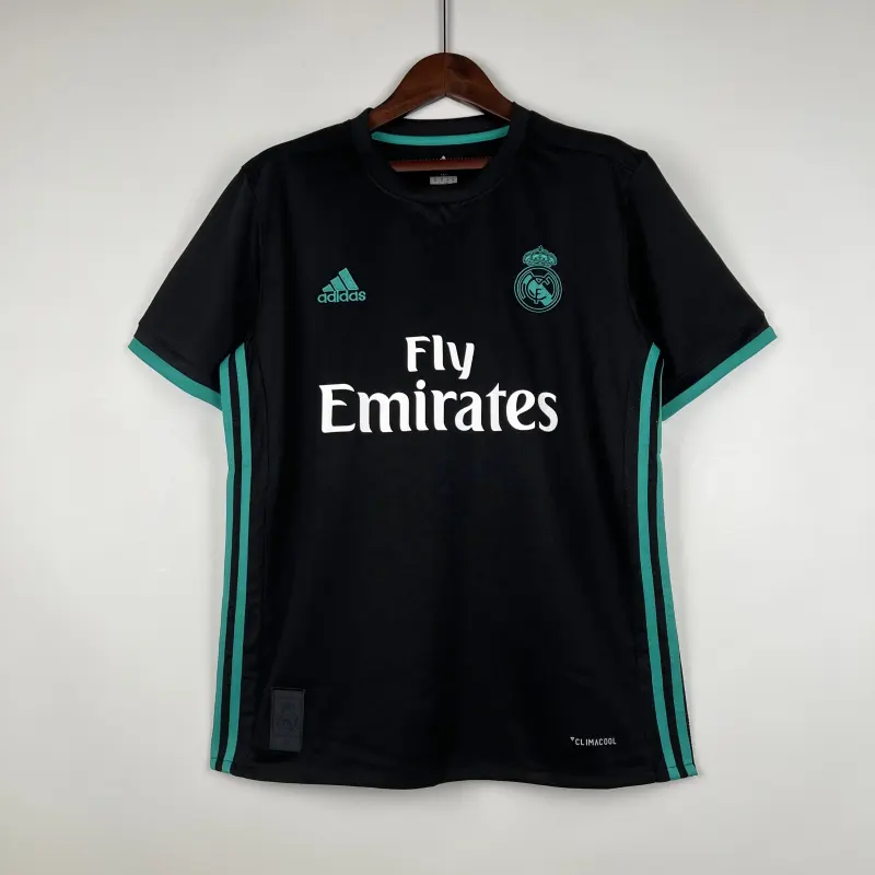 Retro Real Madrid 17/18 Away Black