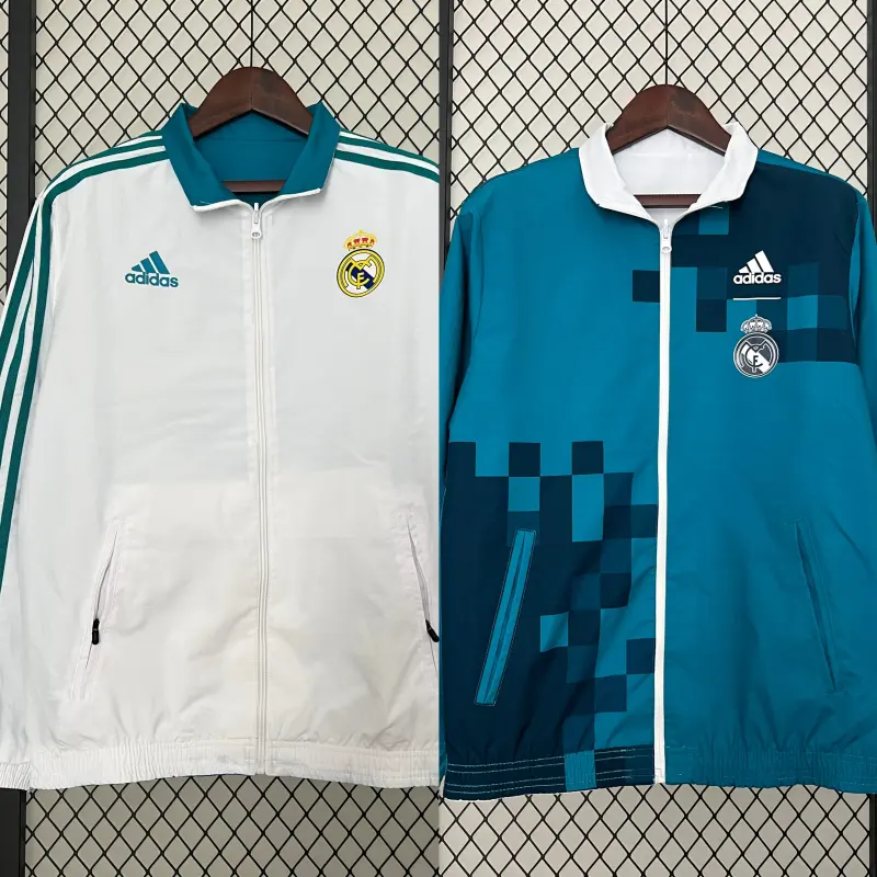 Real Madrid Trench Coat Reversible