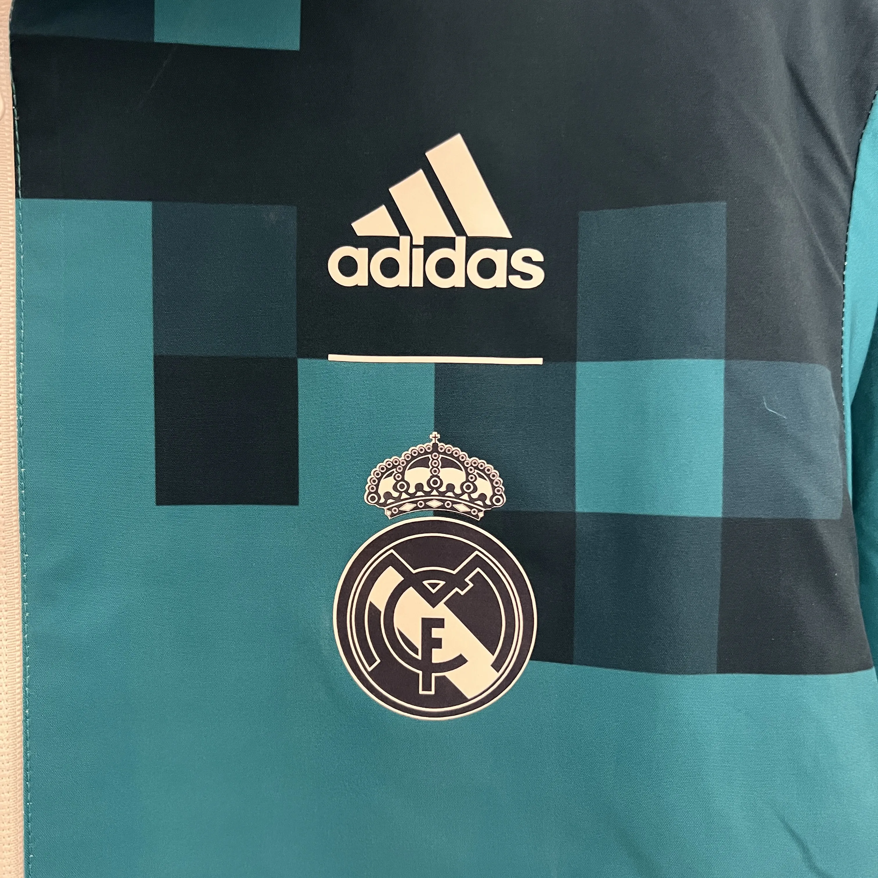 Real Madrid Trench Coat Reversible