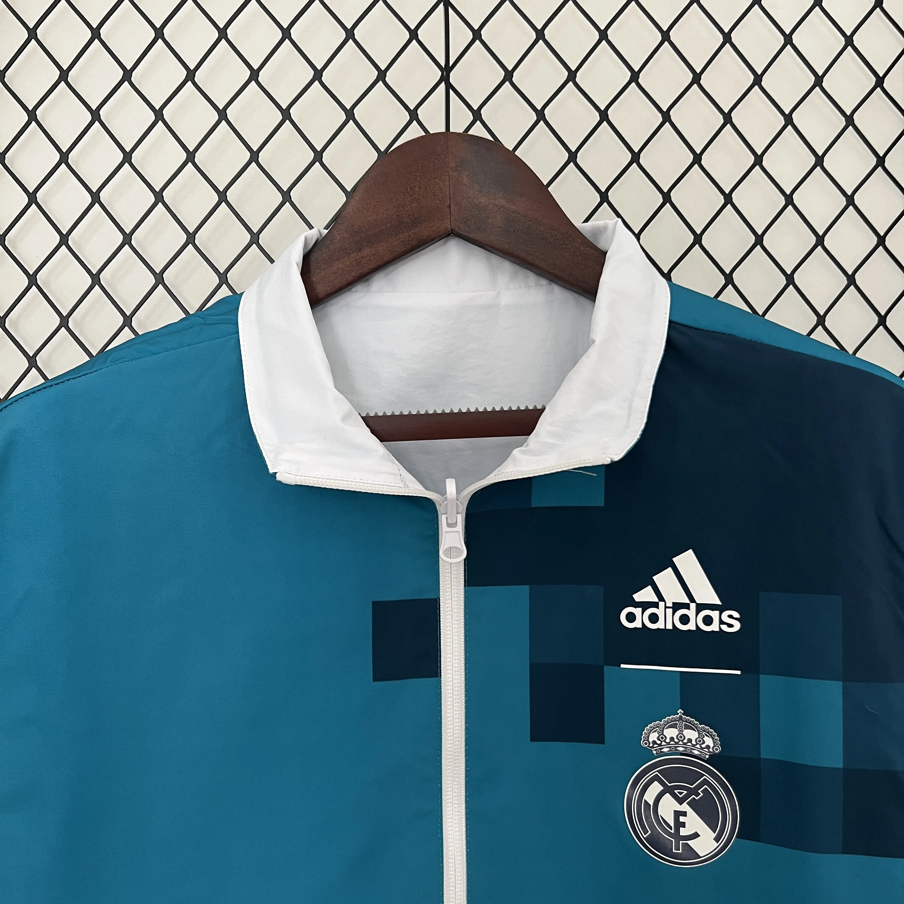 Real Madrid Trench Coat Reversible