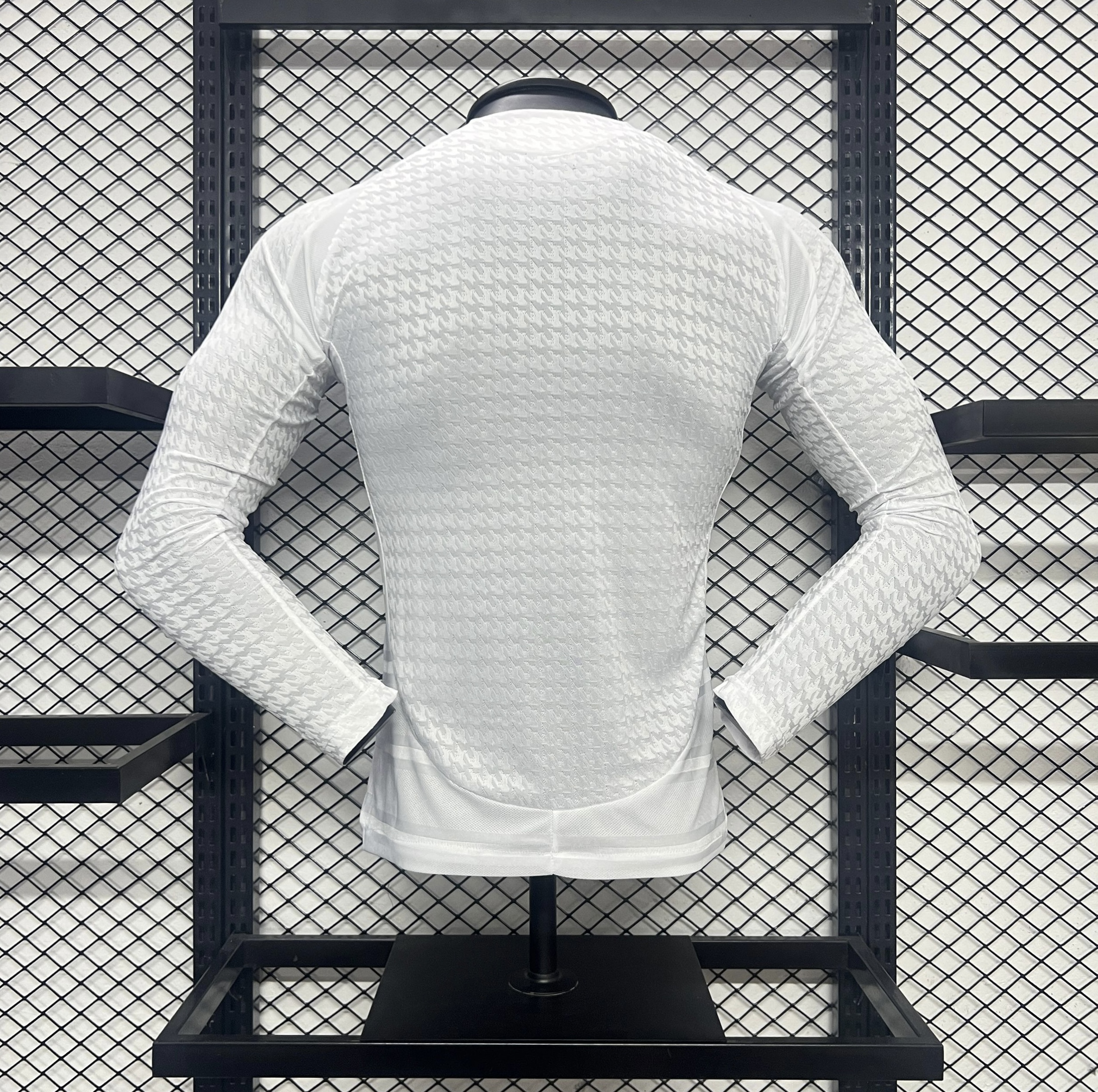 Player Version  Real Mαdrid 24/25 Home White Masculino Long Sleeves