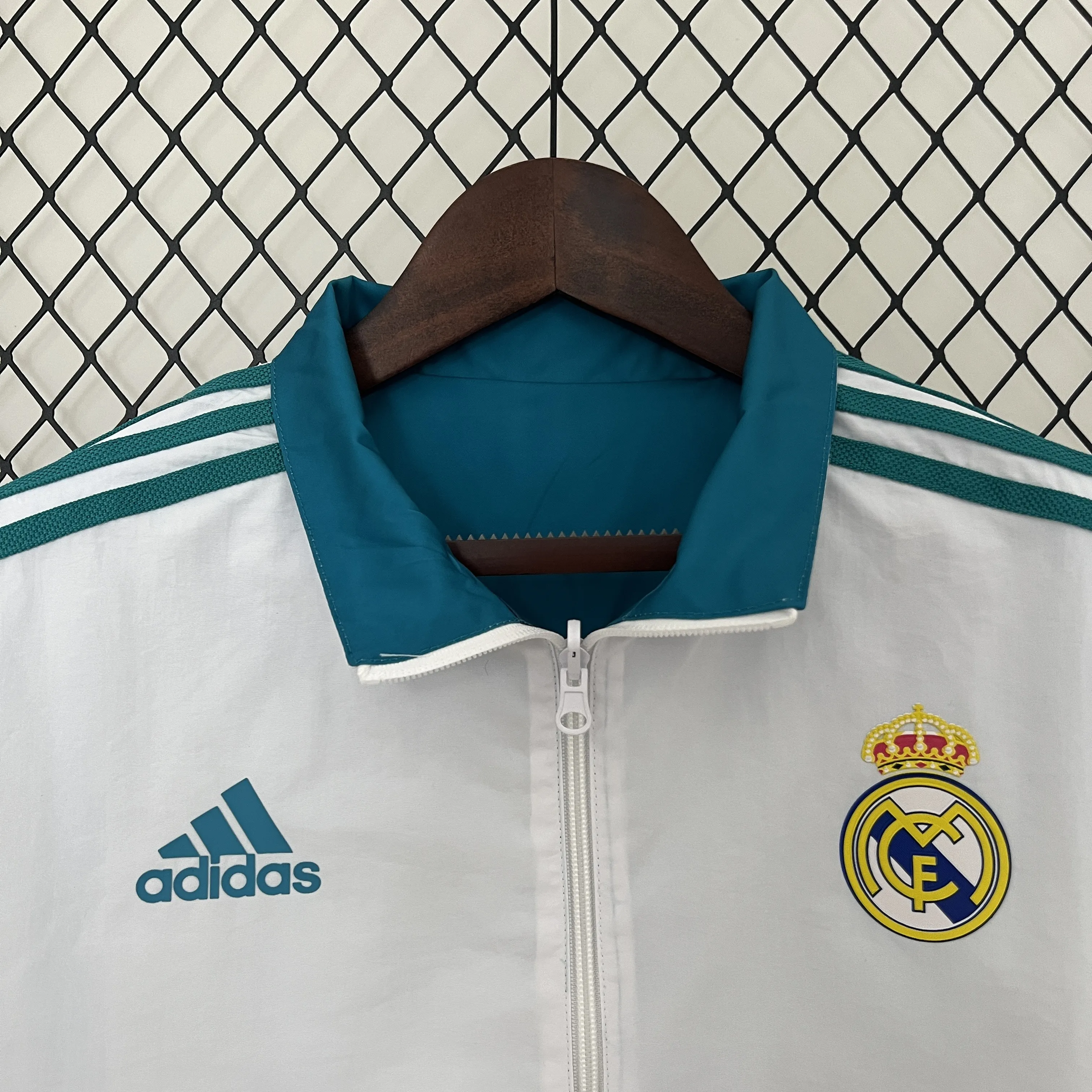 Real Madrid Trench Coat Reversible