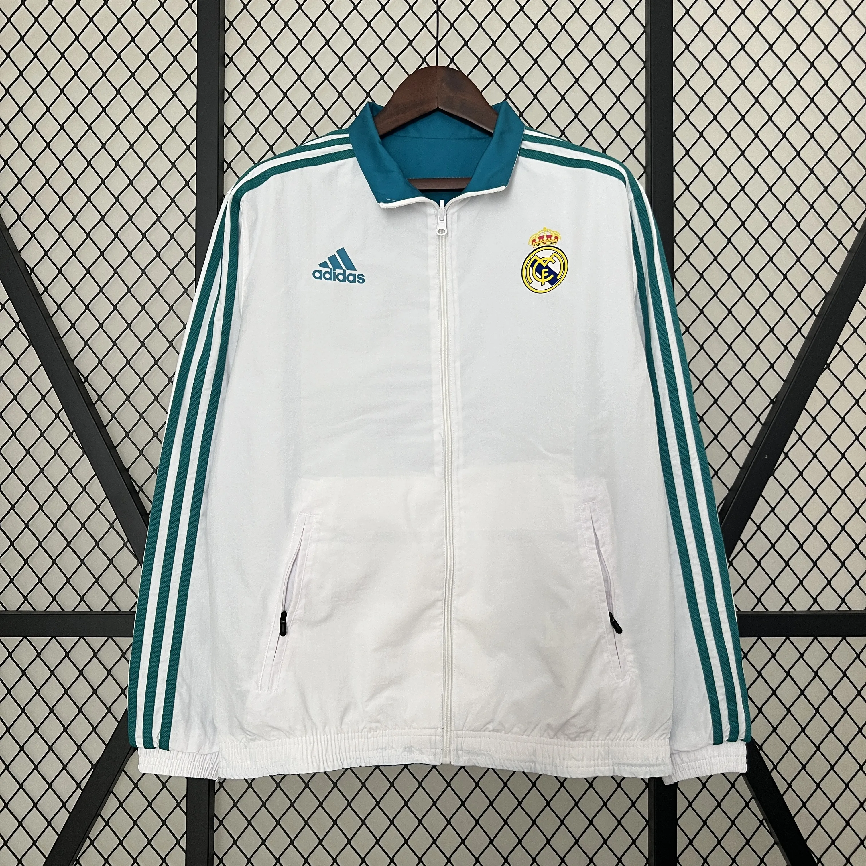 Real Madrid Trench Coat Reversible
