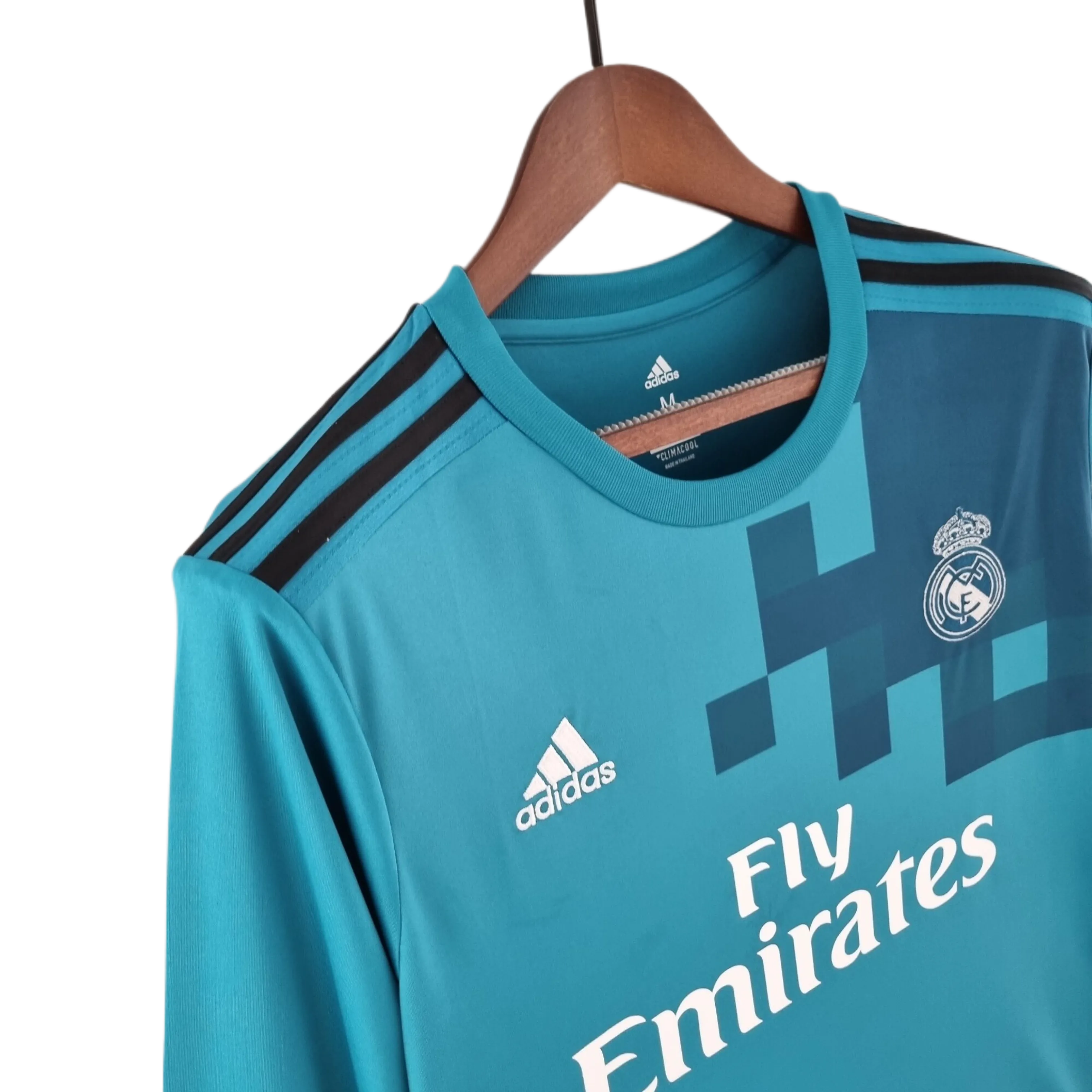 Retro  Real M&alpha;drid 17/18 Third Long Sleeve 4