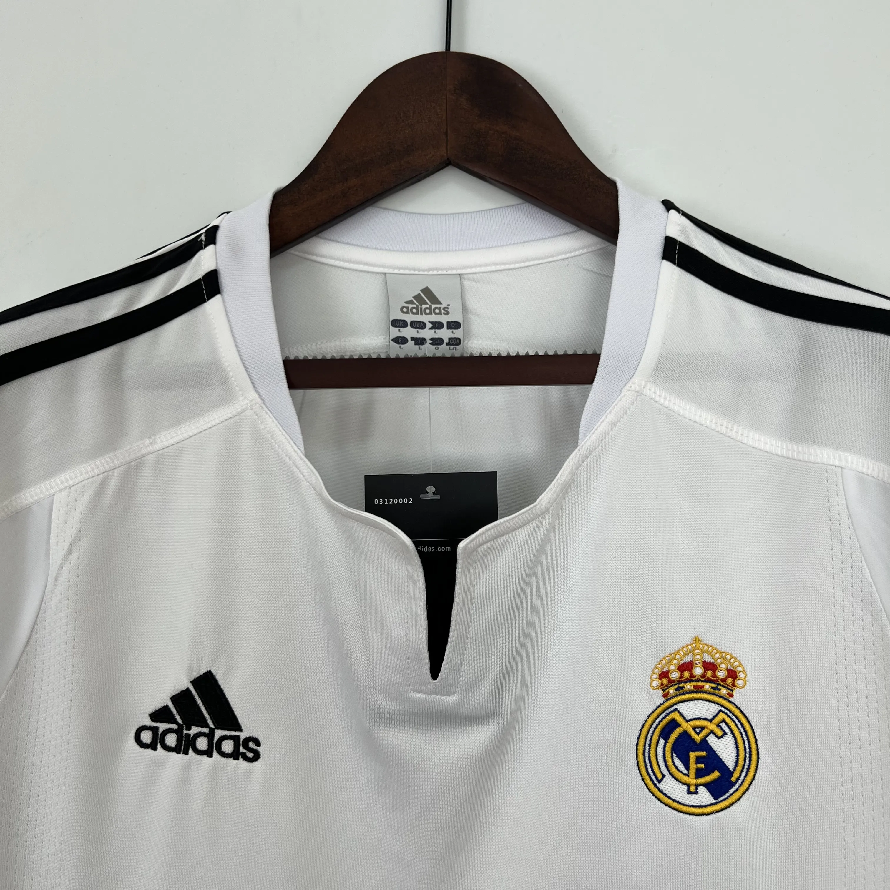 Retro  Real Madrid 03/04 Home White