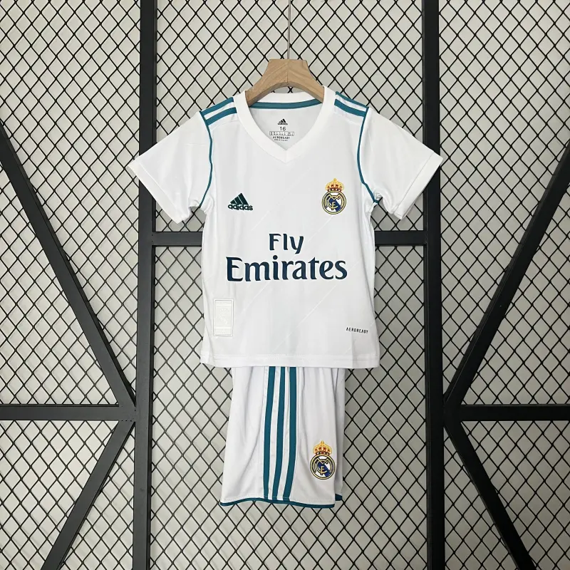 Kids Kit Real Madrid 17/18 Home White