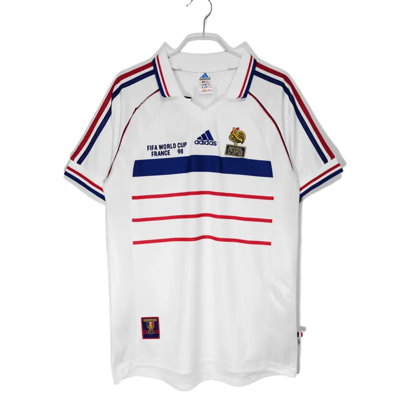 Retro 1998 France Away Final Jersey Size: S-XXL
