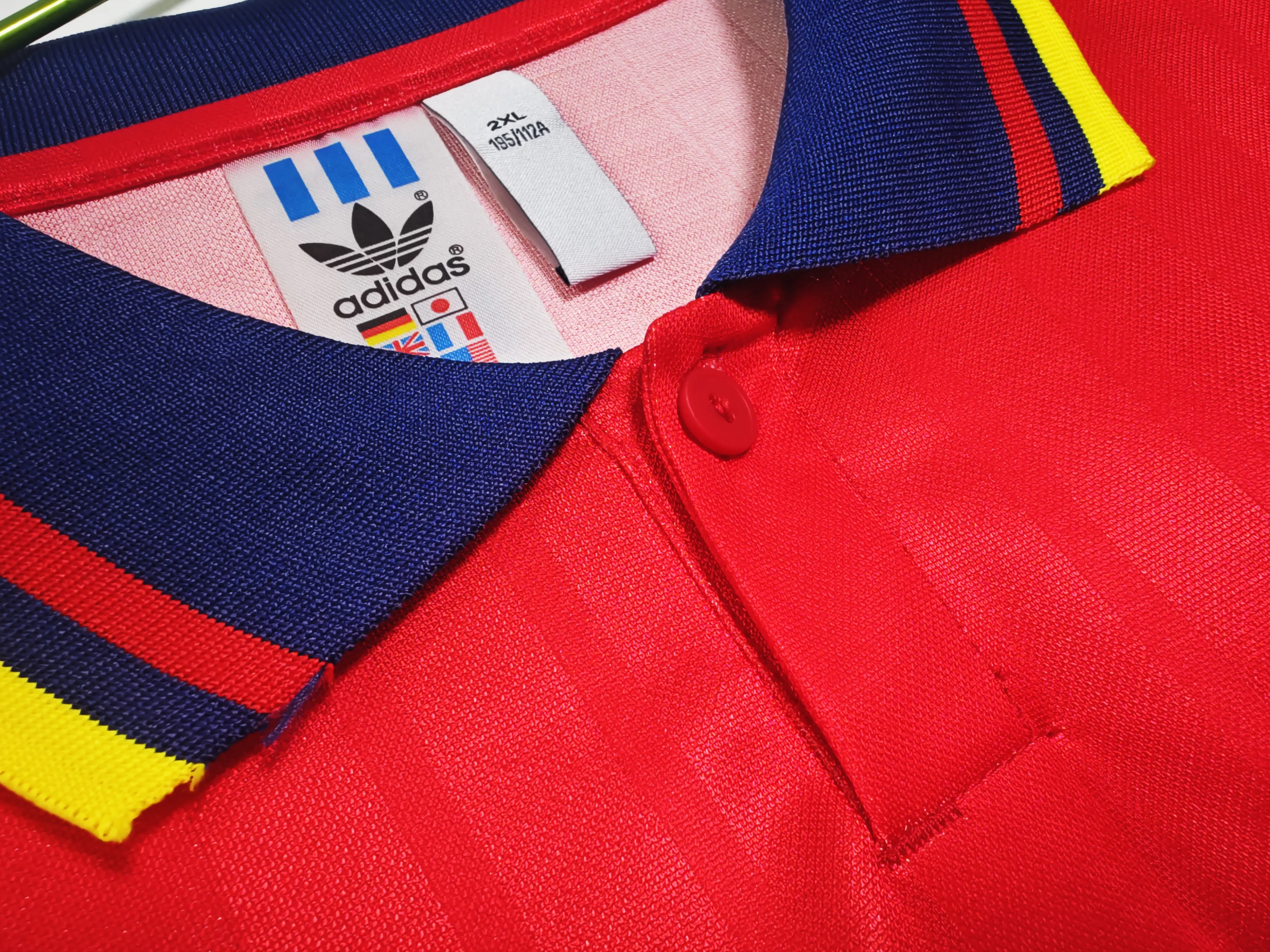 Retro  Spain 1994/95 Home Red 3