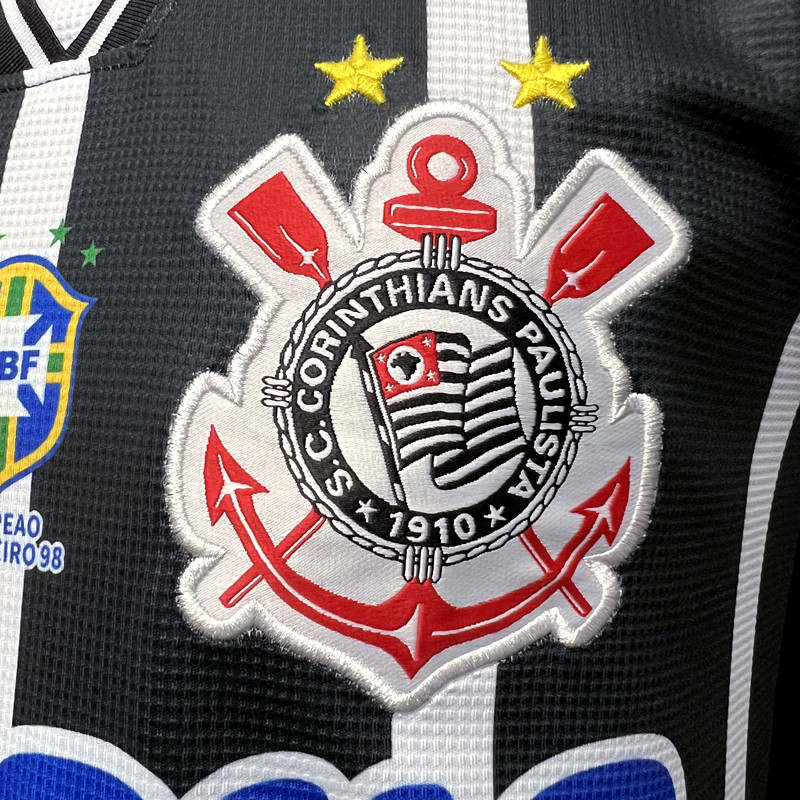 Retro  Corinthians 1999 Away Balck 3