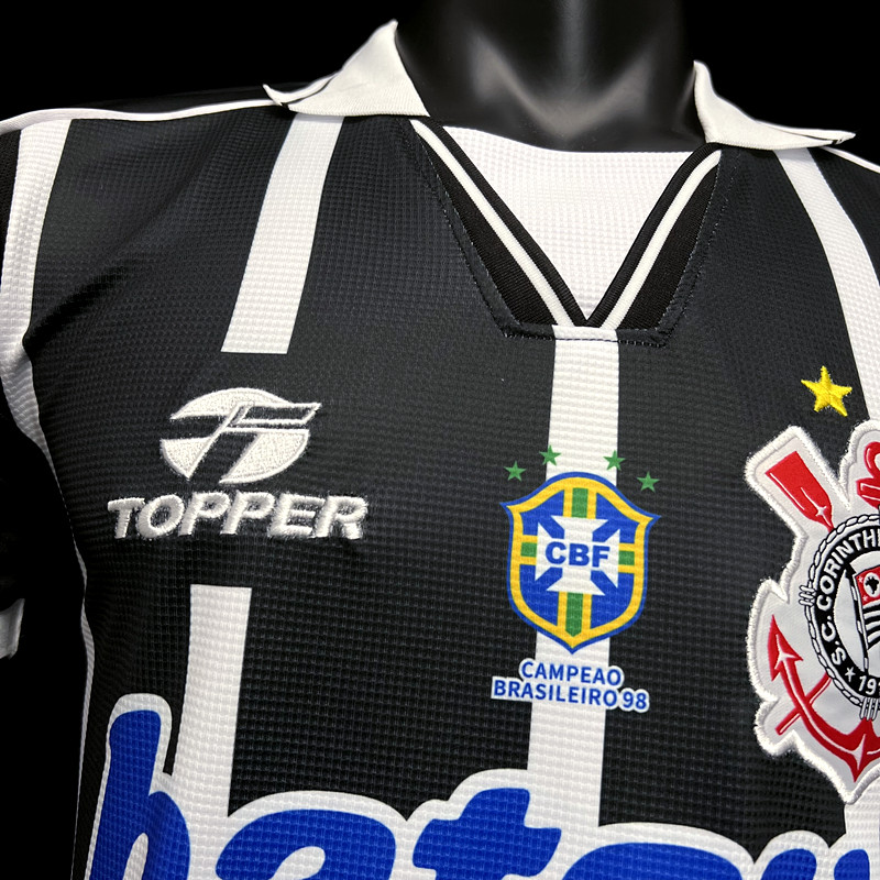 Retro  Corinthians 1999 Away Balck 4