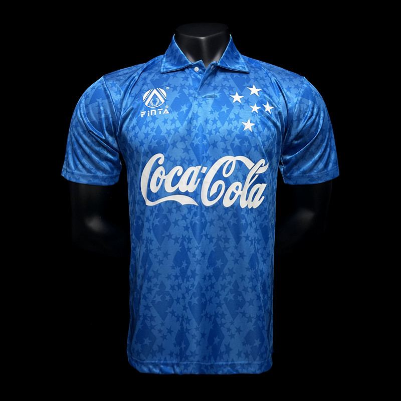 Retro 93/94 Cruzeiro Home - Blue