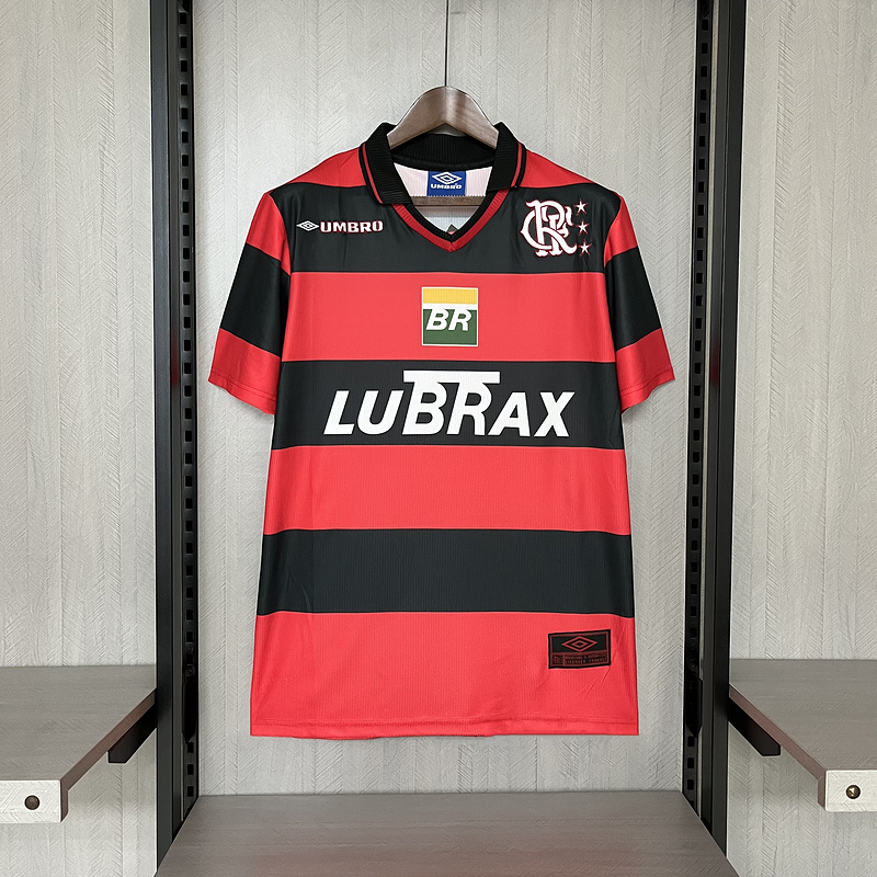 Retro 1995 Flamengo Home Red