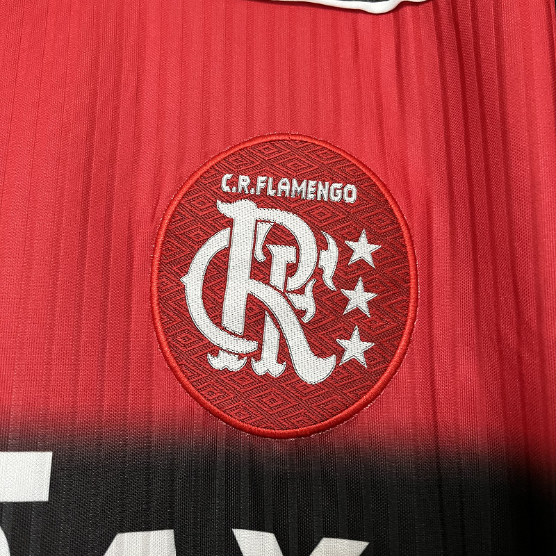 Retro  1997  Flamengo Home Red 4