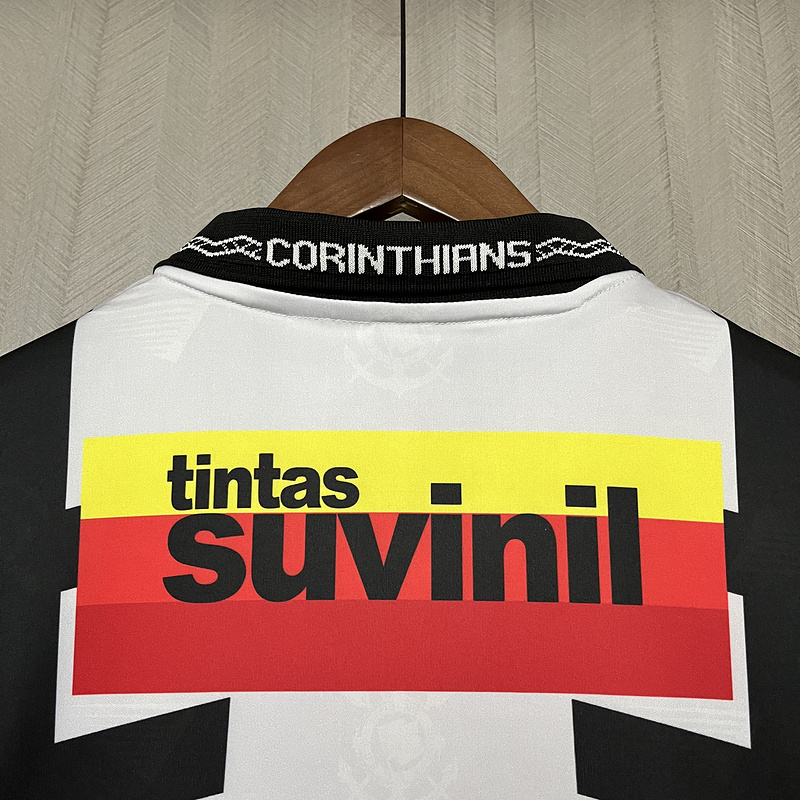 Retro 1996 Corinthians Kit White 4