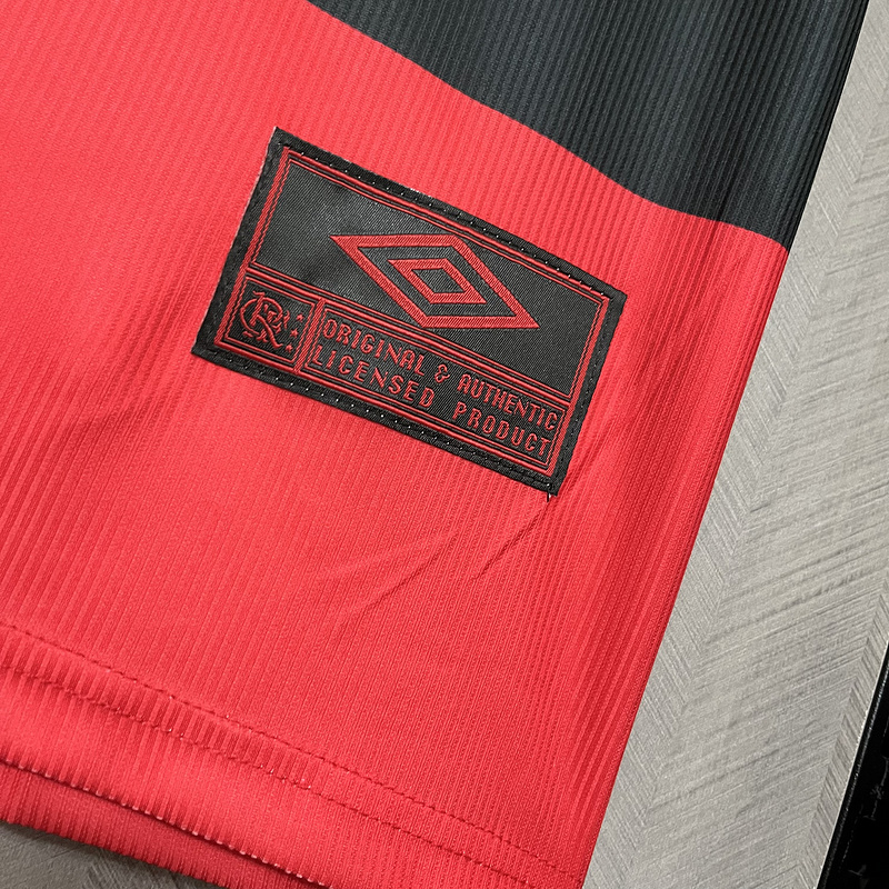 Retro  1995 Flamengo Home Red 4