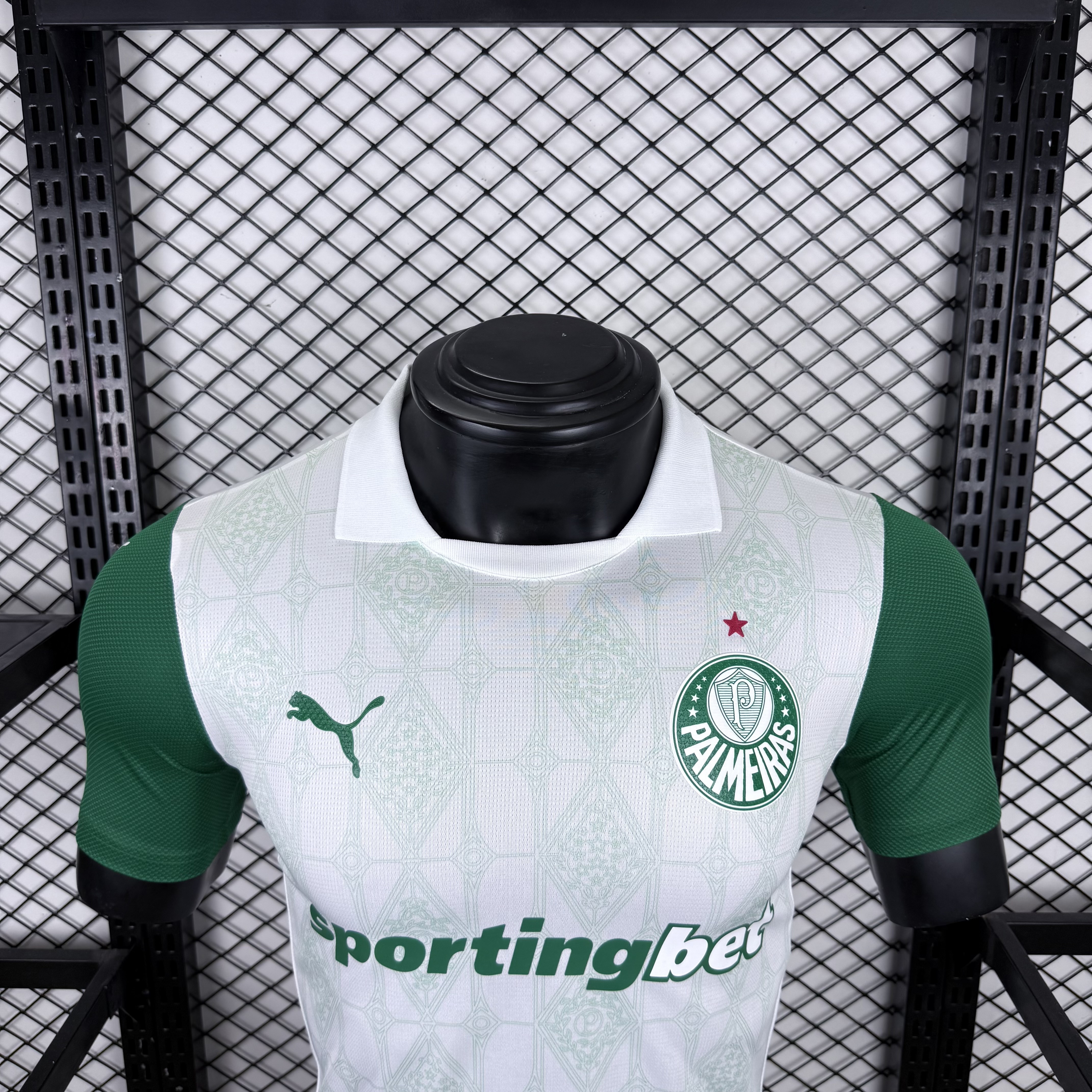 Player Version  Palmeiras 25/26 Away White 4