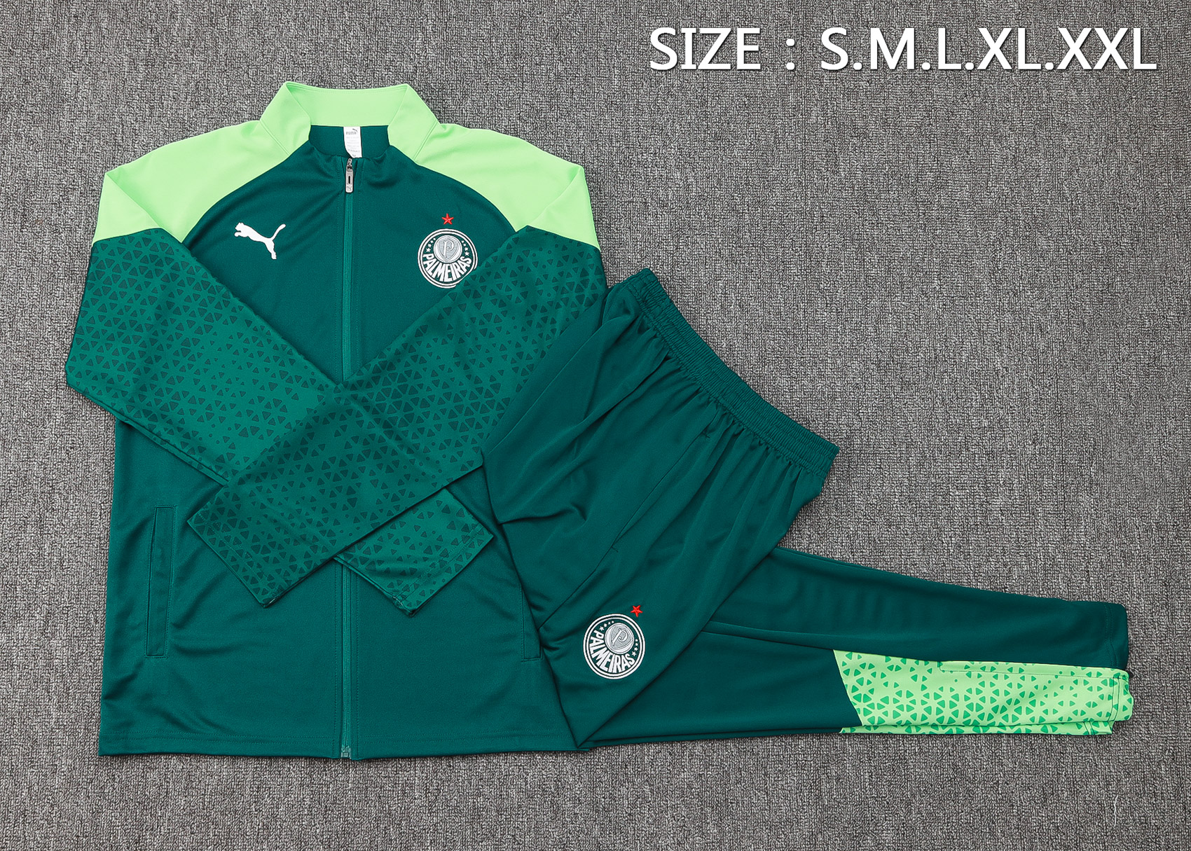 Palmeiras Full Zipper Training Suit A742
