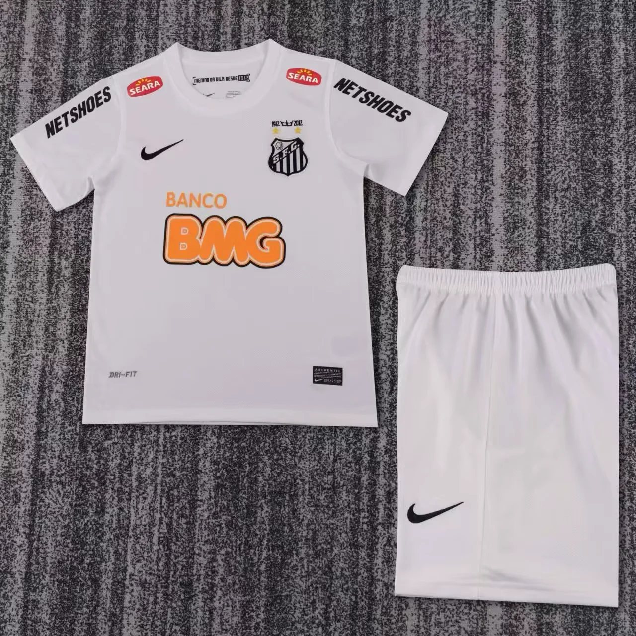 Kids Retro Kit Santos 2012/13 Home