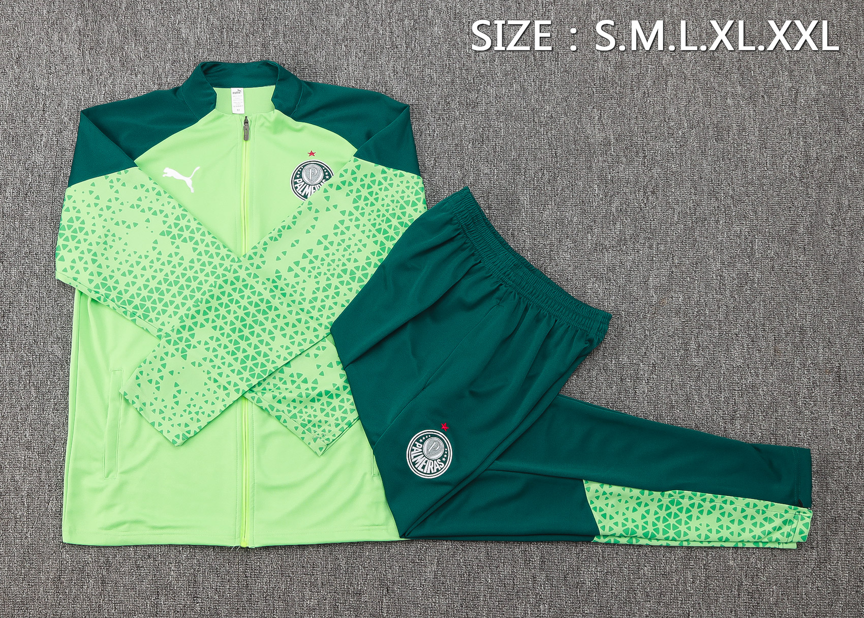 Palmeiras Full Zipper Training Suit A741