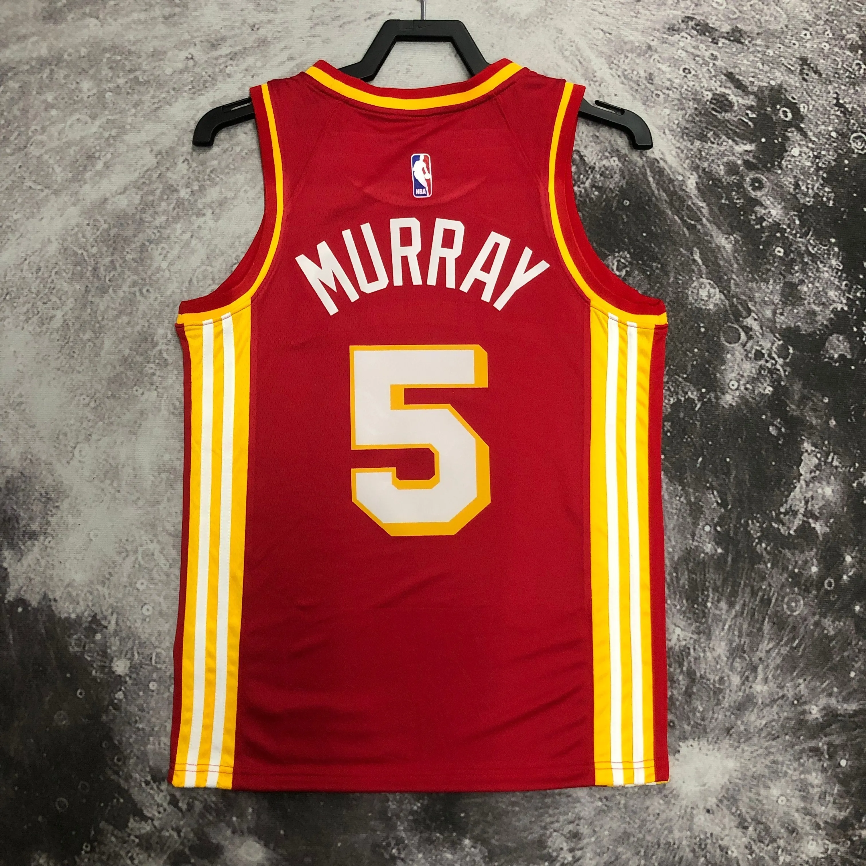 Atlanta Hawks Red #5 Murray