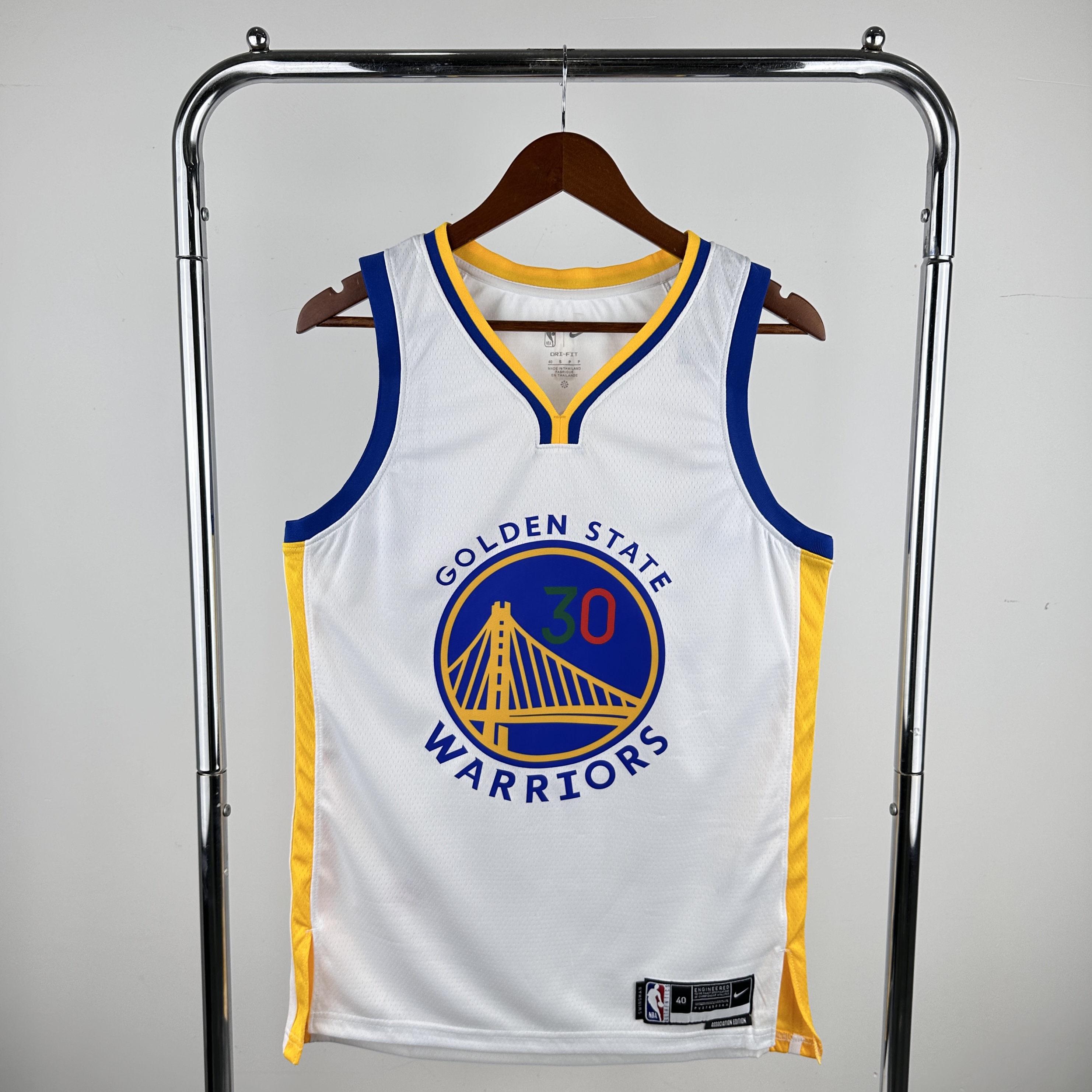Golden State Warriors White #30