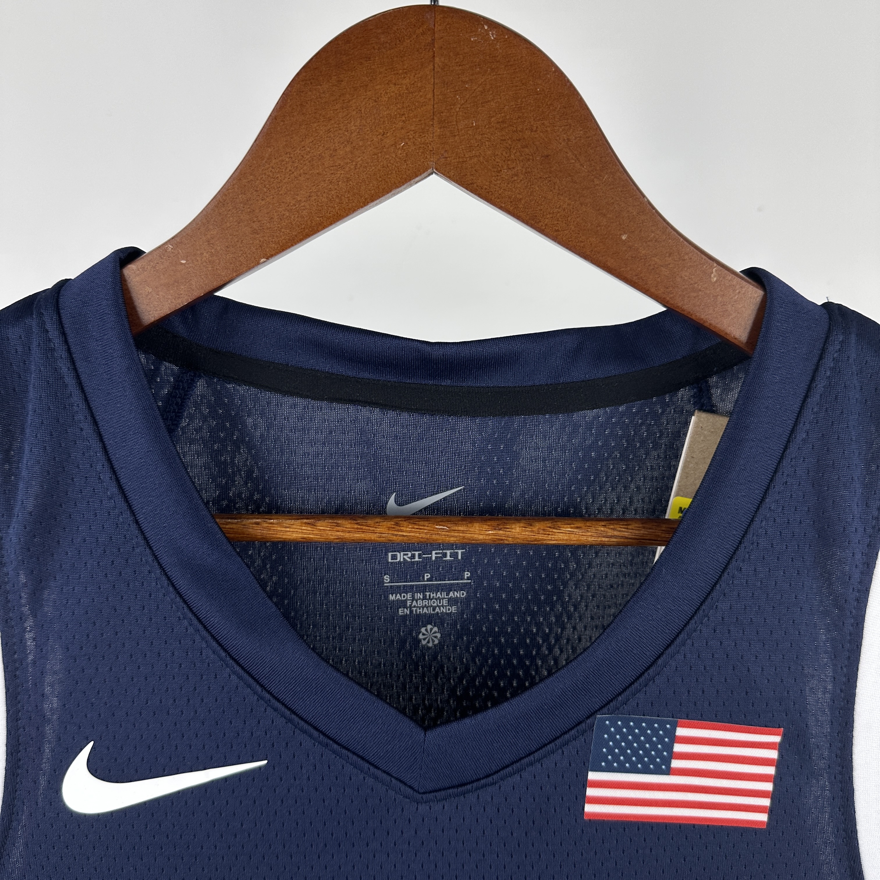 2024 Olympic Basketball USA Blue No.8 Leonard 3