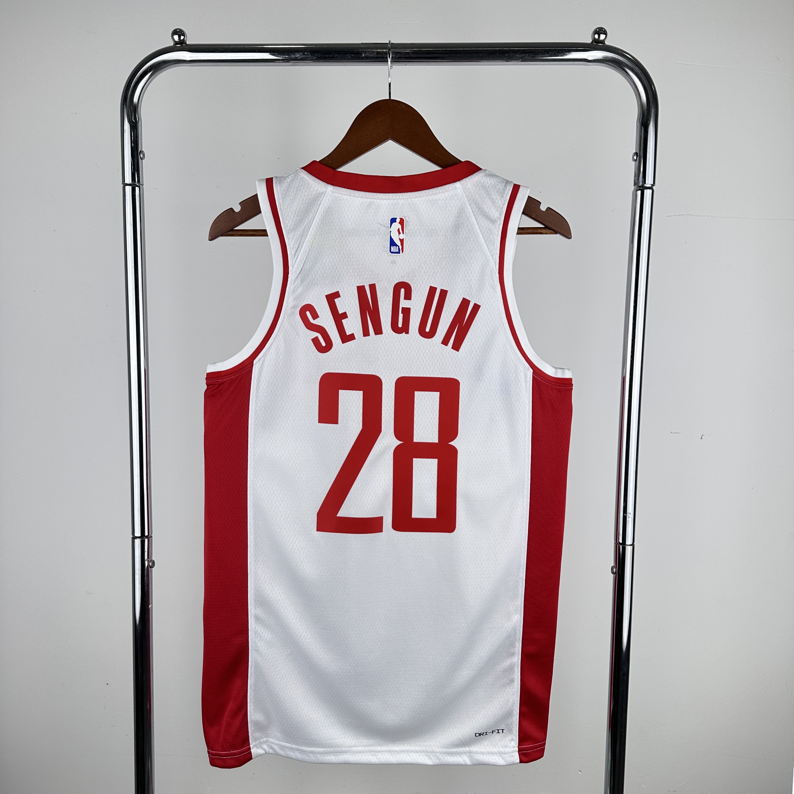 23 Season Rockets Home White #28 SENGUN