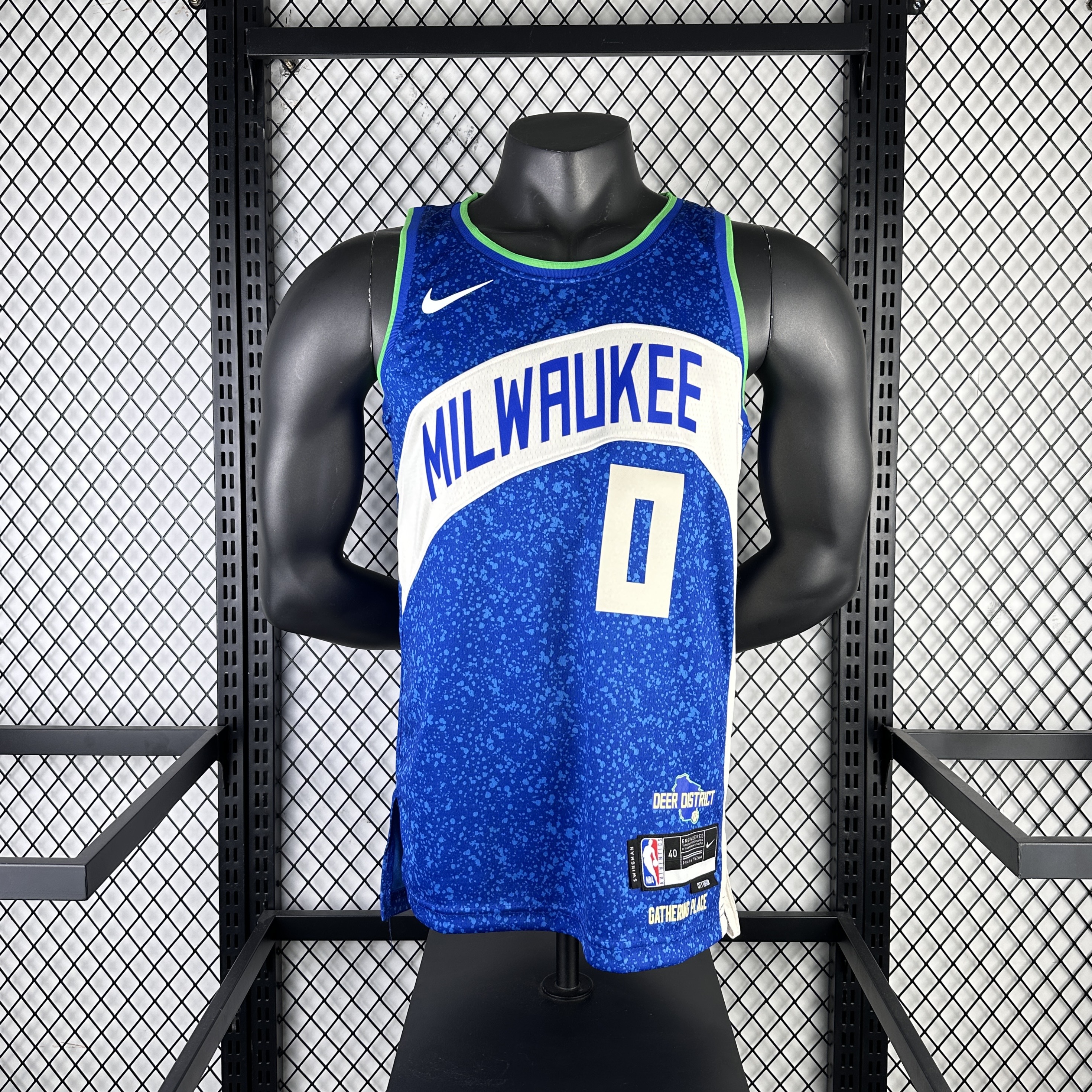 24 Season Milwaukee Bucks  City Edition No.0